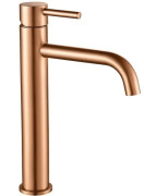 Смеситель для раковины Rea Lungo однорычажный матовая медь REA-B1114