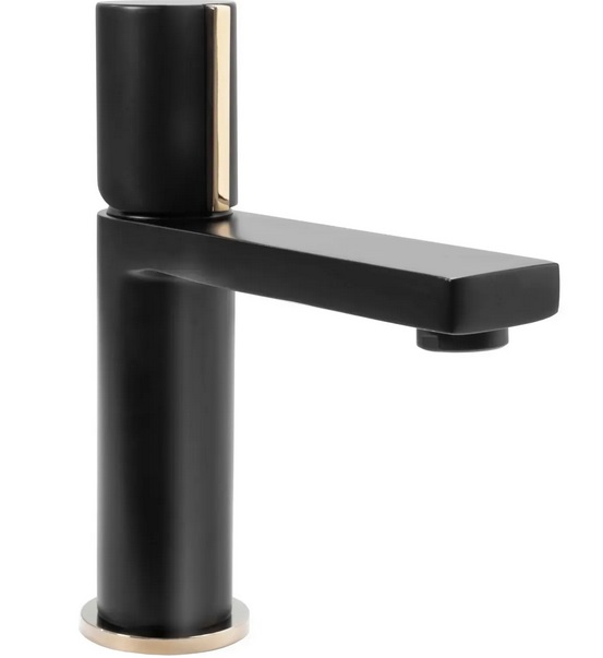 Смеситель для раковины Rea Icon однорычажный черный REA-B5680