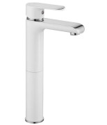 Смеситель для раковины Rea Bloom однорычажный белый/хром REA-B9917