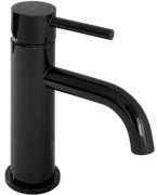 Смеситель для раковины Rea Lungo однорычажный черный глянцевый REA-B0661