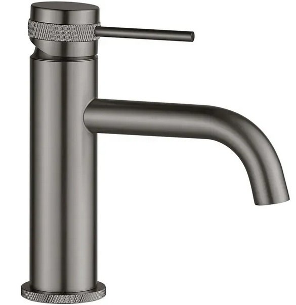 Смеситель для раковины Rea Lungo Grip однорычажный графит REA-B8778