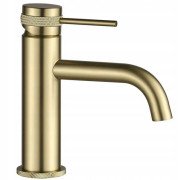 Смеситель для раковины Rea Lungo Grip однорычажный матовое золото REA-B6950