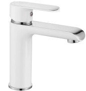 Змішувач для раковини Rea Bloom одноважільний білий/хром REA-B9915