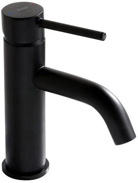 Змішувач для раковини Rea Lungo одноважільний чорний REA-B4102
