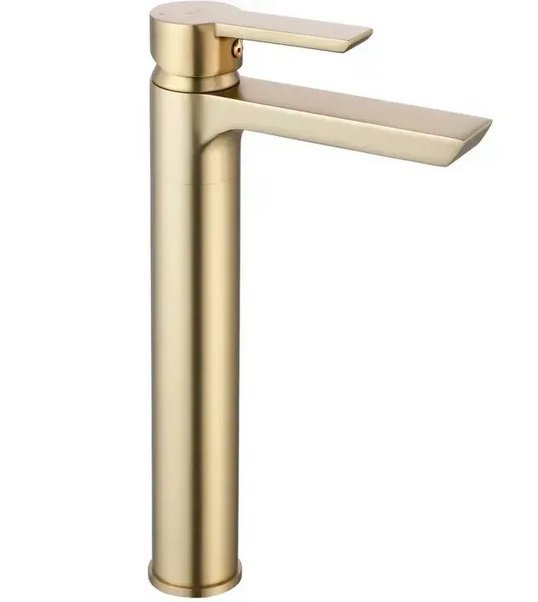 Змішувач для раковини Rea Argus одноважільний матове золото REA-B6412