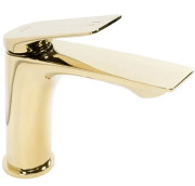 Смеситель для раковины Rea Avalon однорычажный золото REA-B1118