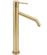 Смеситель для раковины Rea Level однорычажный матовое золото REA-B6217