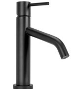 Смеситель для раковины Rea Level однорычажный черный REA-B2046