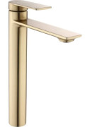 Смеситель для раковины Rea Storm однорычажный матовое золото REA-B7962