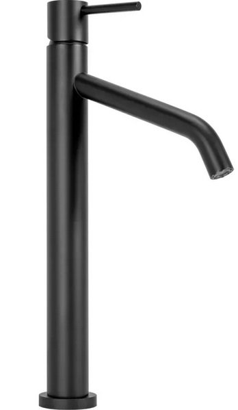 Смеситель для раковины Rea Level однорычажный черный REA-B2047