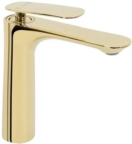 Змішувач для раковини Rea Berg одноважільний золотий REA-B2041