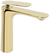 Смеситель для раковины Rea Berg однорычажный золотой REA-B2041