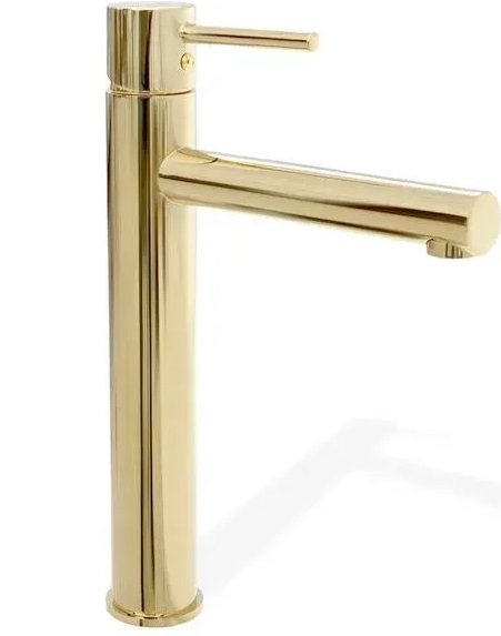 Змішувач для раковини Rea Tess одноважільний золотий REA-B8803