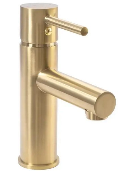 Змішувач для раковини Rea Tess одноважільний золотий матовий REA-B5661