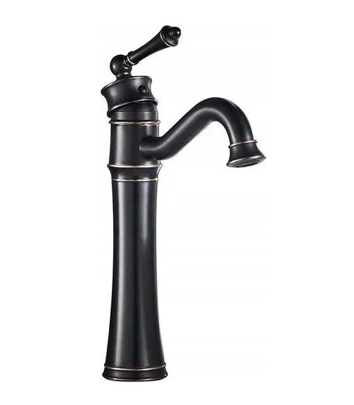 Смеситель для раковины Rea Vintage однорычажный черный REA-B0227