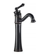 Смеситель для раковины Rea Vintage однорычажный черный REA-B0227