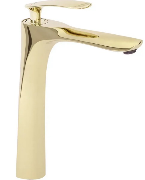 Смеситель для раковины Rea Orbit однорычажный золотой REA-B2051