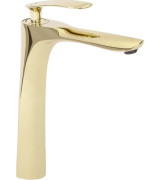 Смеситель для раковины Rea Orbit однорычажный золотой REA-B2051