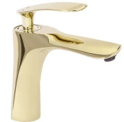 Смеситель для раковины Rea Orbit однорычажный золотой REA-B2050