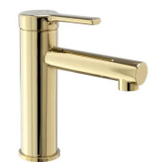 Смеситель для раковины Rea Pixel однорычажный золотой REA-B2018