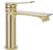 Смеситель для раковины Rea Viral однорычажный золотой REA-B2022