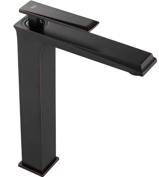 Смеситель для раковины Rea Romano однорычажный черный REA-B9902