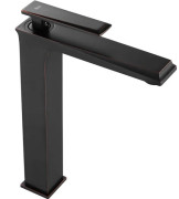 Смеситель для раковины Rea Romano однорычажный черный REA-B9902