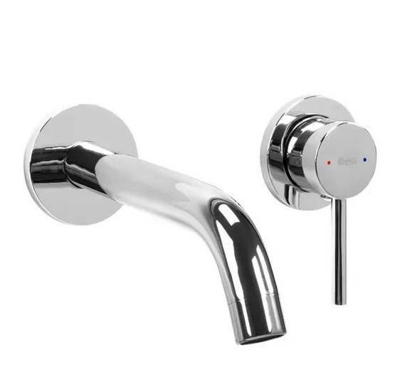 Смеситель для раковины Rea Owen настенный однорычажный хром REA-B5331