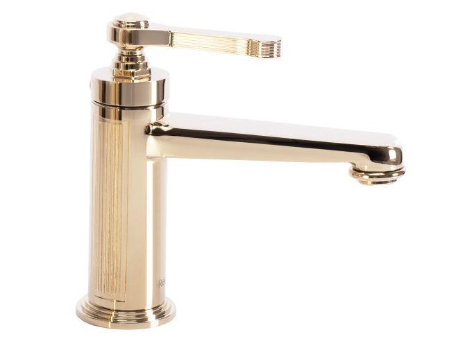 Змішувач для раковини Rea Monaco одноважільний золотий REA-B2501