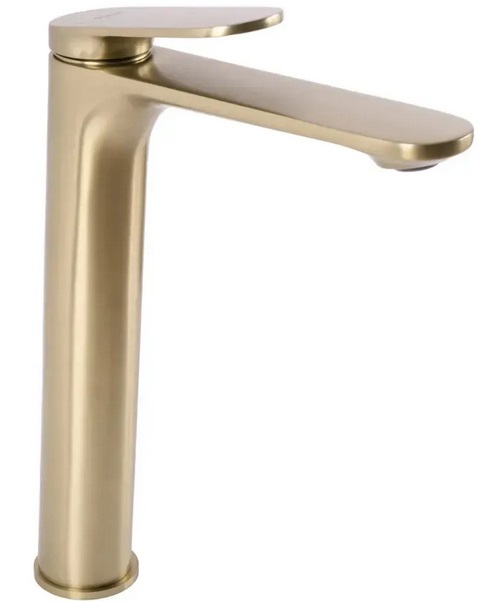 Смеситель для раковины Rea Marco однорычажный матовое золото REA-B4895