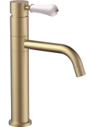 Змішувач для раковини Rea Serra одноважільний матове золото REA-B1144