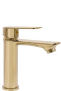 Смеситель для раковины Rea Mayson однорычажный золотой REA-B5101