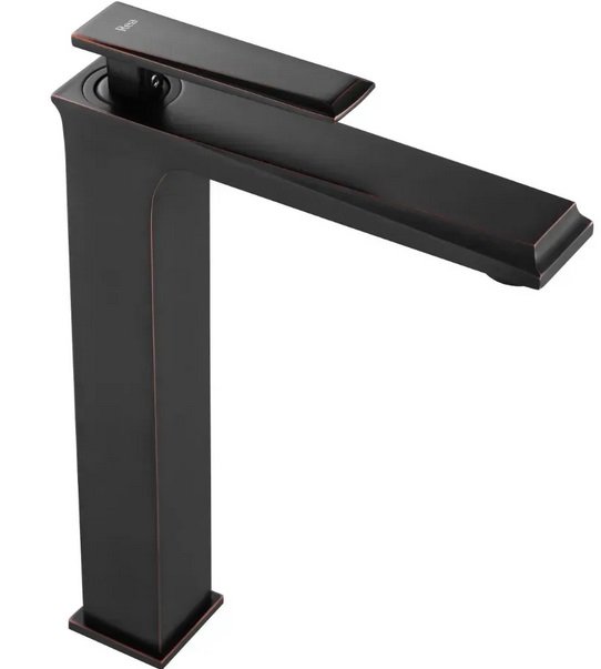 Змішувач для раковини Rea Romano одноважільний чорний REA-B9902