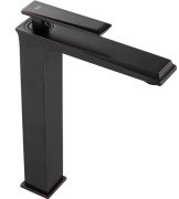 Змішувач для раковини Rea Romano одноважільний чорний REA-B9902