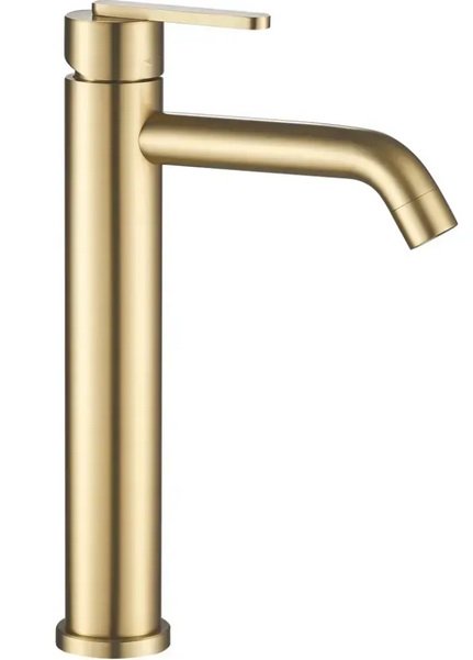Смеситель для раковины Rea Ontario однорычажный матовое золото REA-B5509