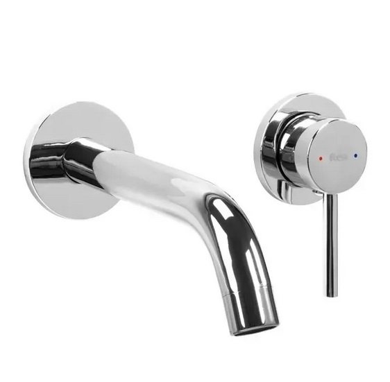 Змішувач для раковини Rea Owen настінний одноважільний хром REA-B5331