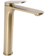 Смеситель для раковины Rea Marco однорычажный матовое золото REA-B4895