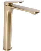 Смеситель для раковины Rea Marco однорычажный матовое золото REA-B4895