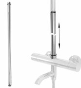 Подовжувач для душового гарнітура Rea 60 см латунь хром REA-K6654