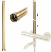 Подовжувач для душового гарнітура Rea 50 см латунь матове золото REA-K0891