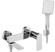 Смеситель для ванной Rea Storm однорычажный с душевым гарнитуром хром REA-B6204