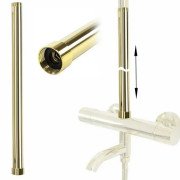 Подовжувач для душового гарнітуру Rea 50 см латунь золото REA-K0890