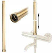 Подовжувач для душового гарнітура Rea 50 см латунь матове золото REA-K0891