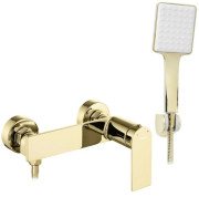 Смеситель для душа Rea Storm с душевым гарнитуром золото REA-B9984