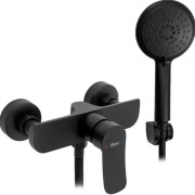 Смеситель для душа Rea Dart с душевым гарнитуром черный REA-B3302