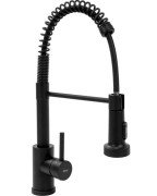 Смеситель для кухни Rea Colin однорычажный с выдвижной лейкой черный REA-B4820