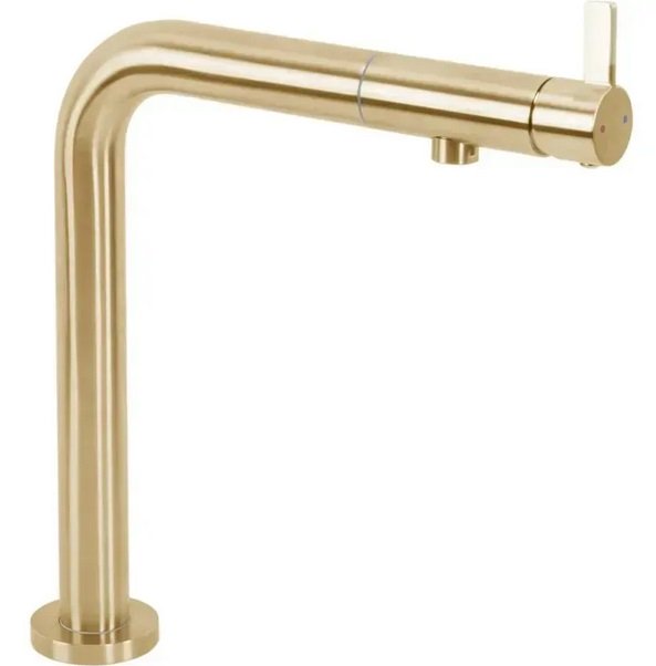 Змішувач для кухні Rea Cole одноважільний матове золото REA-B2720
