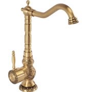 Смеситель для кухни Rea Venice однорычажный бронза REA-B2500