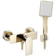 Смеситель для душа Rea Urban с душевым гарнитуром золото REA-B9913