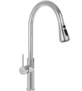 Смеситель для кухни Rea Nest однорычажный с выдвижной лейкой хром REA-B2056